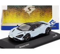 SOLIDE 1/43 MCLAREN 765LT V8 BITURBO 2020 GRIS MODÈLE STATIQUE DIECAST