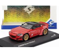 SOLIDE 1/43 NISSAN 400Z COUPE ROCKET BUNNY 2022 ROUGE MODÈLE STATIQUE DIECAST