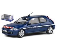 SOLIDE 1/43 PEUGEOT 306 S16 GENDARMERIE 1998 BLEU MODÈLE STATIQUE DIECAST