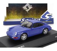 Solido - Modèle réduit - Porsche 911 964 RS Coupé 1992 - 1/43 - Bleu