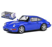 Solido - Modèle réduit - Porsche 911 964 RS Coupé 1992 - 1/43 - Bleu