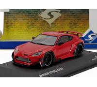 SOLIDE 1/43 TOYOTA GR86 PANDEM COUPE 2022 ROUGE MODÈLE STATIQUE DIECAST