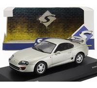 SOLIDE 1/43 TOYOTA SUPRA MKIV 2JZ COUPÉ 2001 ARGENT MODÈLE STATIQUE DIECAST
