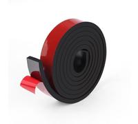 Solide bande en néoprène avec adhésif auto-équipe pour les fournitures de projet de scellage, d'artisanat, de bordure de plancher, anti-vibration et de bricolage 1m W:50mm