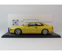 Solide BMW 850 CSI E31 Dakar Jaune 1990 1/18 S1807005