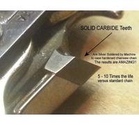 Solide Carbure 91VXL39CQ Chaîne Tronçonneuse 10 " 39 Lien Echo Élagage Scies