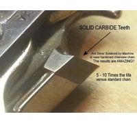 Solide Carbure Chaîne Tronçonneuse 14 " Stihl 3610 000 0050 Ms 170 171 180 181