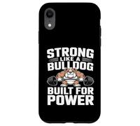 Solide comme Un Bouledogue conçu pour la Puissance Gym Beast Coque pour iPhone XR