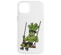 Solide Dessin animé céleri Swing Amusant Coque pour iPhone 14 Plus