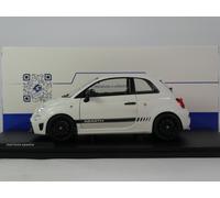 Solide Fiat 695 Abarth XSR Édition Yamaha Ghiaccio Blanc 2022 1/18 S1811301