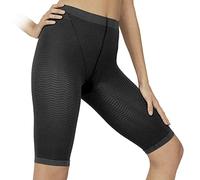 SOLIDEA Bermuda Femme Silver Wave Strong Micro-massant à Compression Graduée Préventive (Noir, 42)