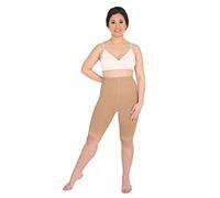 SOLIDEA Bermuda Femme Silver Wave Strong Micro-massant à Compression Graduée Préventive (Noisette, 44)