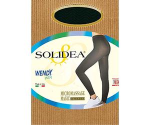 SOLIDEA Legging Femme Wendy Maxi à Compression Graduée Préventive (Moka, 44)