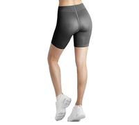 SOLIDEA Short Femme Silver Wave Fresh Micromassant à Compression Graduée Préventive (Noir, 44)