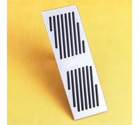 Solidement fixé et pas facilement déplacé Repose-pieds En Aluminium Pour Voiture, Cache-pédale, Pièces De Rechange Pour X3 G01 X4 G02 2019 2020 2021 2022 2023