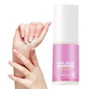 Solides Nagelkleber-Entferner-Spray - 20 ml Kunstnagel-Entfernungsspray | Schnell wirkendes Kleberentferner-Spray für die tägliche Maniküre, Pediküre, Salon-Profis, Anfänger, zum Auftragen auf Gelnäge