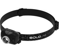 Solidline Sh3 Lampe Frontale Led Ultra Lumineuse Pour Le Sport Et La Course À Pied 350 Lumens Portée D'éclairage 190 M Rechargeable Avec Double Source D'alimentation Contrôle Gestuel 1 Pièce