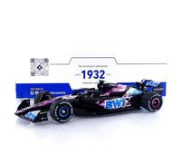 Solido Voiture miniature 1:18 Alpine A524 Présentation 2024 Rose P. Gasly