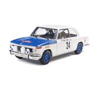 Solido Modèle réduit de voiture particulière BMW 2002 TII #24 blanc modèle fini Modèle réduit de voiture