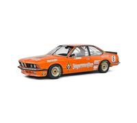 Voiture Miniature de Collection - SOLIDO 1/18 - BMW 635 CSI - European Touring Car Championship - 1984 - Orange