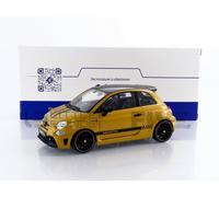 SOLIDO 1811306 FIAT F595 ABARTH SOLIDO WORKS YELLOW 2024 1/18