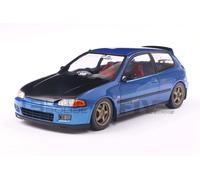 [PRECOMMANDE] SOLIDO 1810406 MINIATURE HONDA CIVIC (EG6) SOLIDO WORKS COBALT BLUE PEARL 1991 1/18