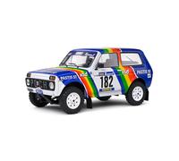 1:18 LADA NIVA White #182 JABOUILLE/SARDOU Paris-Dakar 1984