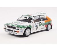 SOLIDO 1:18 Lancia Delta HF INTEGRALE White #5 A.AGHINI/S.FARNOCCHIA Rally
