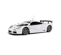 SOLIDO 1804108 MINIATURE MCLAREN F1 GTR SHORT TAIL WHITE 1996 1/18
