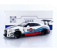 VOITURE SOLIDO NISSAN GT-R35 LIBERTY WALK BODY KIT MARTINI 2024 1:18 NEUF BOITE