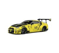 SOLIDO 1:18 Nissan GT-R (R35) W/Liberty Walk Body KIT 2.0 Yellow 2020
