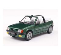 Solido Miniature Peugeot 205 CTI Roland‑Garros Cabrio 1:18 Vert métallisé Collection limitée