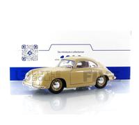 Solido Modèle réduit de voiture particulière Porsche 356 PRE-A brun modèle fini Modèle réduit de voiture