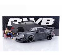 Solido Kit carrosserie S1807517 1/18 RWB – gris – avec figurine Mr. Nakai (produit fini)