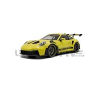 Solido Porsche 911 GT3 RS Modèle de Voiture 1:18 Vert Citron