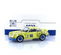 Solido Porsche 911 RSR #105 gelb 1:18 Modèle réduit de voiture