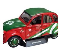 SOLIDO 1/18 pour Citroen 2CV6 1982 Modèle De Voiture Moulé sous Pression Jouet en Alliage De Collection