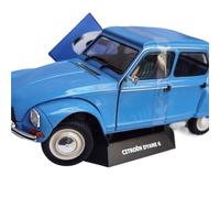 Solido 1/18 pour Citroen Dyane 6 Modèle De Voiture Classique Moulé sous Pression Collection Alliage Jouet Bleu N1
