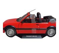 Solido 1/18 pour Peugeot 205 GTI 1989 Cabriolet Modèle De Voiture Moulé sous Pression en Alliage Jouet De Collection Rouge P1