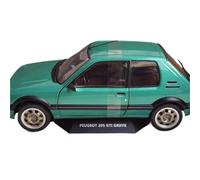 SOLIDO 1/18 pour Peugeot 205 GTI Modèle De Voiture Moulé sous Pression Collection Alliage Jouet Vert
