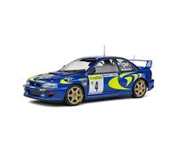SOLIDO 1:18 Subaru Impreza 22B Blue #4 P.LIATTI Rallye Monte Carlo 1997