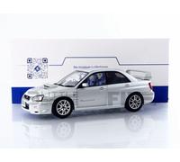 Solido Voiture miniature 1/18 Subaru Impreza WRX STI 2003 Argent S1812303