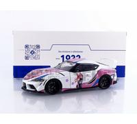 SOLIDO 1809008 MINIATURE TOYOTA GR SUPRA SOLIDO WORKS ITASHA WHITE 2024 1/18
