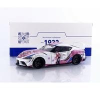 SOLIDO 1809008 MINIATURE TOYOTA GR SUPRA SOLIDO WORKS ITASHA WHITE 2024 1/18