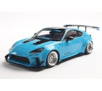 SOLIDO 1813601 MINIATURE TOYOTA GR86 LBWK BODY KIT BABY BLUE 2024 1/18