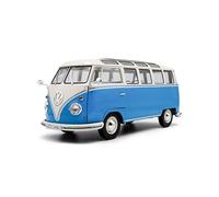 Solido Voiture miniature VW T1 21 Windows 1:18 Bleu/Blanc