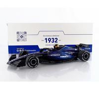 SOLIDO 1:18 Williams F1 Team FW46 Blue L.Sargeant Saudi Arabia GP 2024