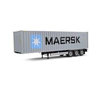 Solido Container Anhänger grau 1:24 Remorque