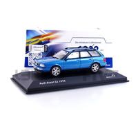 SOLIDO 4314506 MINIATURE AUDI AVANT S2 KINGFISHER BLUE 1994 1/43