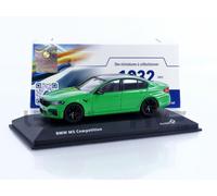 Solido BMW F90 M5 Competition - Berline Performance avec Toit Noir, détails Sportifs, Voiture Miniature Diecast, Vert, 1:43